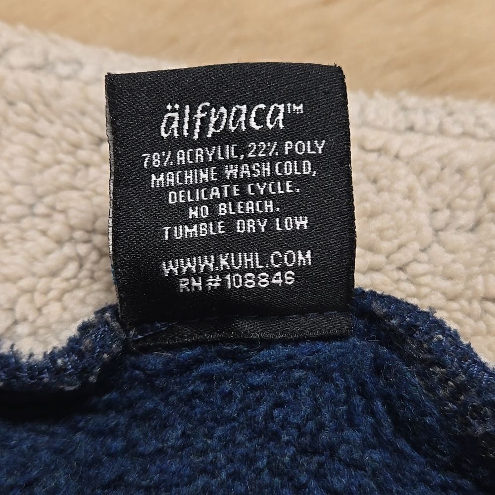 KUHL REVEL QUARTERāZIP MUTINY BLUE PULLOVER, SIZEāMEDIUM - Picture 5 of 11